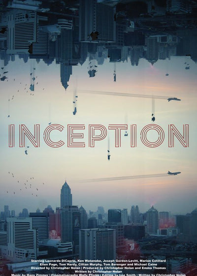 Inception sivi poster za film Default Title