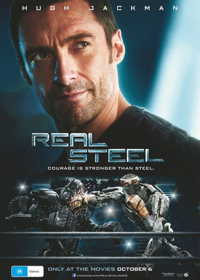 Real Steel Hugh Jackman poster Default Title