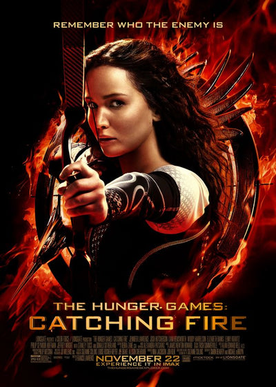 The Hunger Games crveni poster Default Title