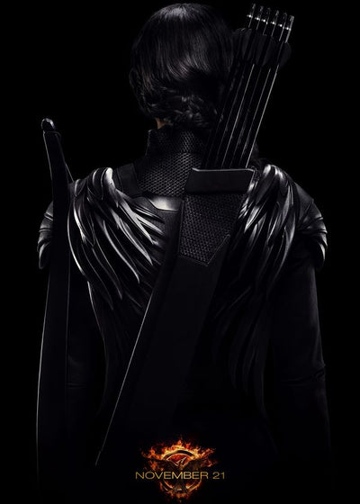 The Hunger Games Mockingjay crni poster Default Title