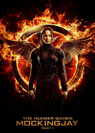 The Hunger Games Mockingjay Katniss crni poster Default Title