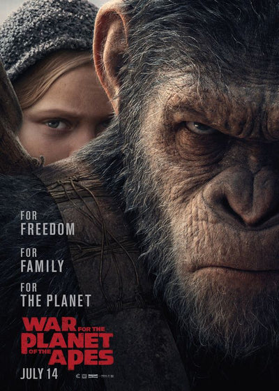 War for the Planet of the Apes poster za film Default Title
