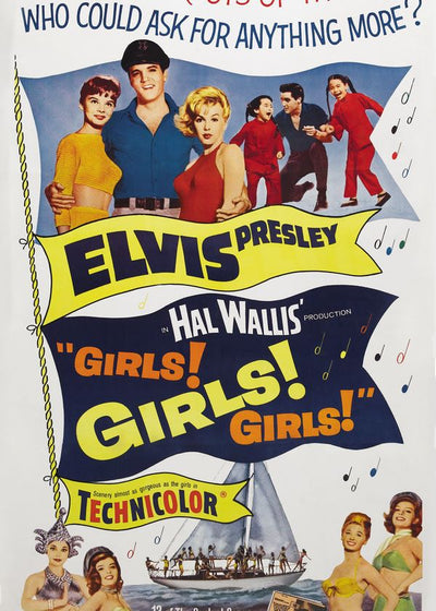Elvis Presley Movies  film Girls Girls Girls Default Title