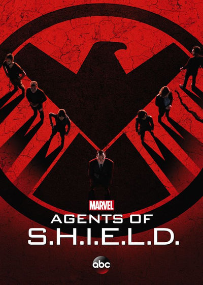 Agents of S.H.I.E.L.D. (tv) crveni poster Default Title