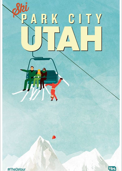 The Detour Park City Utah poster Default Title