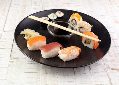 Sushi i tanjir crni Default Title