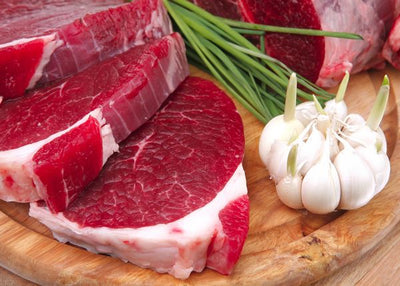 Sirovo meso biftek i beli luk Default Title