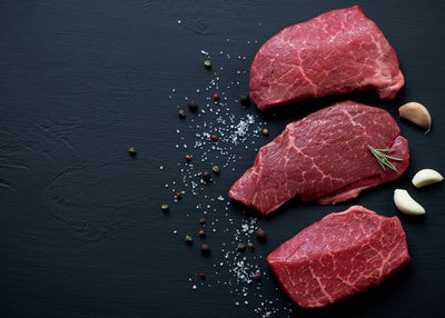 Sirovo meso govedina crna podloga Default Title