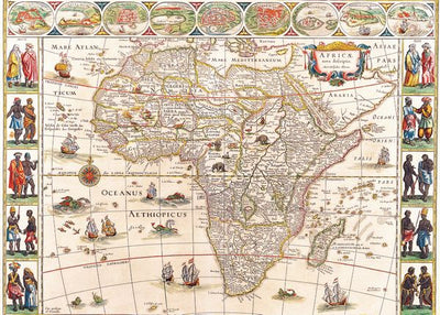 Mape Afrike i ljudi Default Title