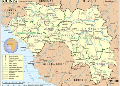 Mape Gvineje zute boje Default Title