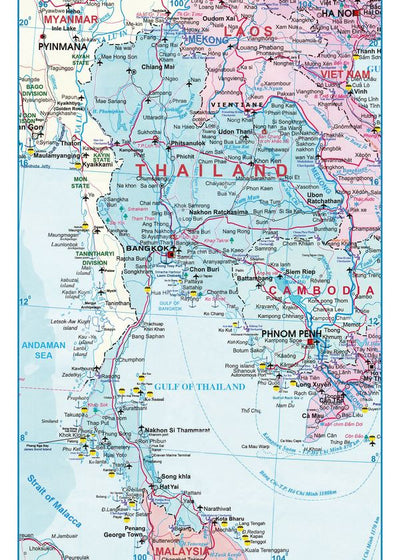 Mape Tajland sarena Default Title