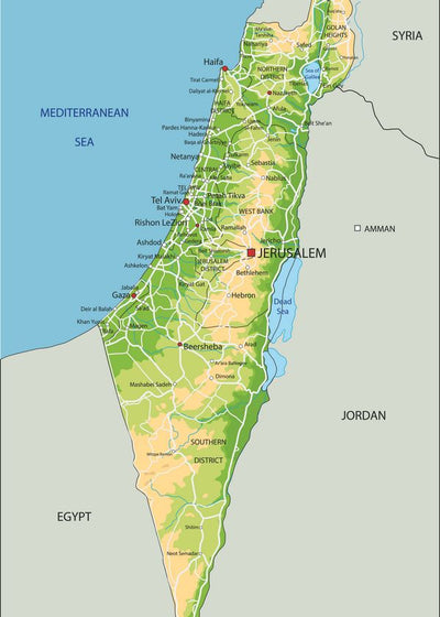 Mape Izrael izdvojen Default Title