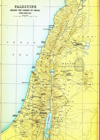 Mape Palestine stara Default Title