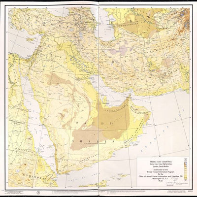 Mape Saudijska Arabija i susedne drzave Default Title