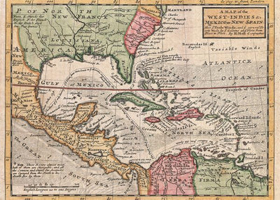 Mape Centralne Amerike anticka Default Title