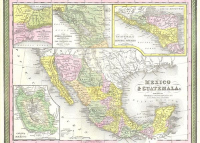 Mape Centralne Amerike Gvatemala Default Title