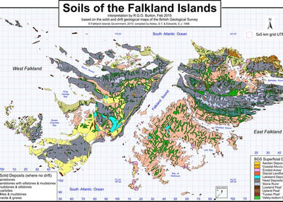 Mape Foklandska ostrva geoloska Default Title