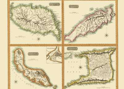 Mape Grenada i ostrva u blizini Default Title