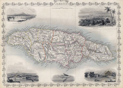 Mape Jamajka i sela Default Title