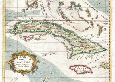 Mape Kuba i ostrva Default Title