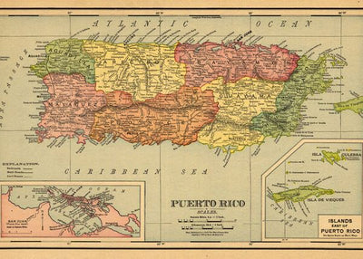 Mape Portoriko i regioni Default Title