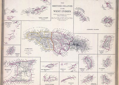Mape Sent Kits i Nevis i kolonije Default Title