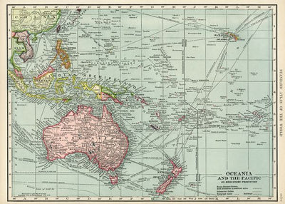 Mape Australija i Pacifik Default Title