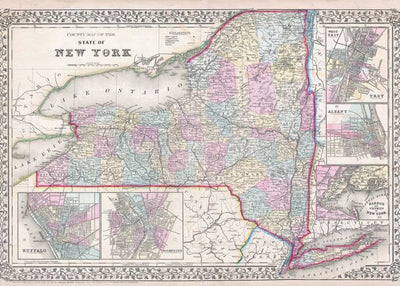 Mape Njujork stara Default Title