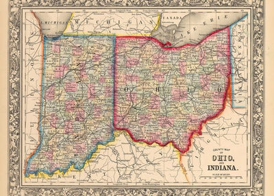 Mape Ohajo i Indijane Default Title