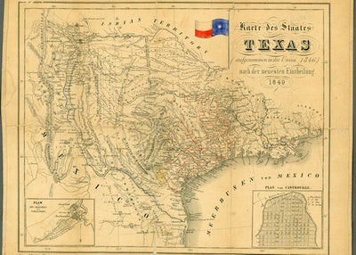 Mape Teksas stara Default Title