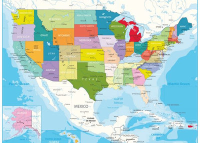 Mape USA raznobojna Default Title