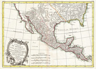 Mape Meksika stara Default Title