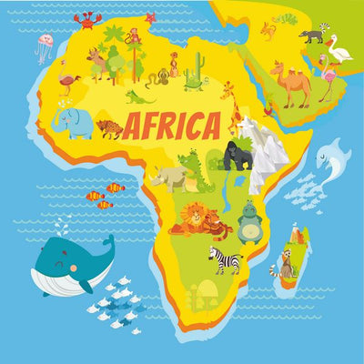 Decije mape Afrika Default Title