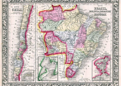 Istorijske mape iz devetnaestog veka Default Title