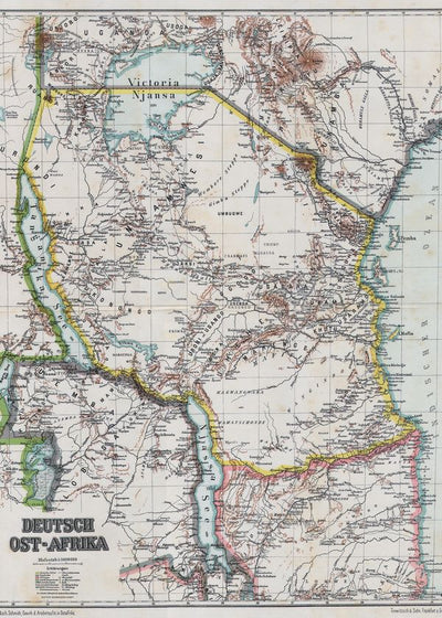 Istorijske mape Ruanda Default Title
