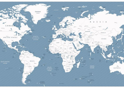 Mape sveta i pozadina sive boje Default Title