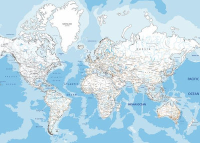 Mape sveta i reke Default Title