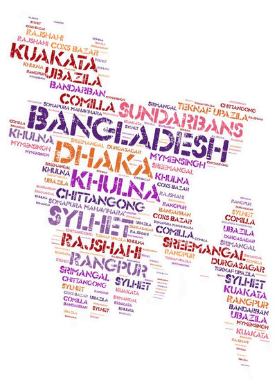 Banglades mapa Default Title