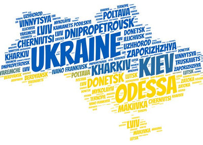 Ukrajina mapa Default Title
