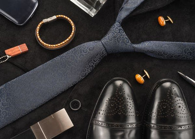 Kolaz aksesoari crna kravata Default Title