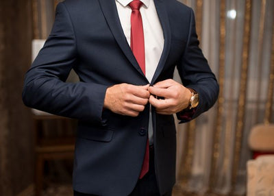 Muska moda crvena kravata Default Title
