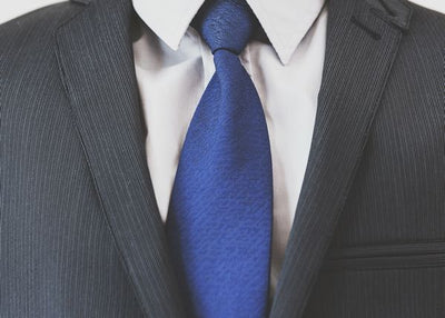 Muska moda plava kravata Default Title