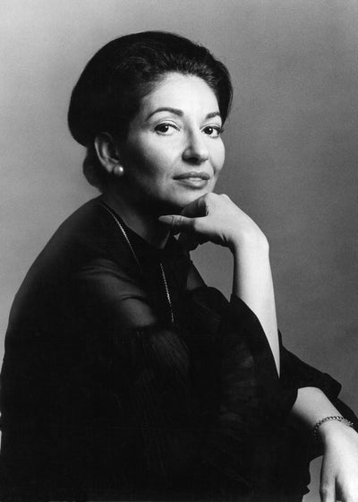 Maria Callas siva pozadina Default Title