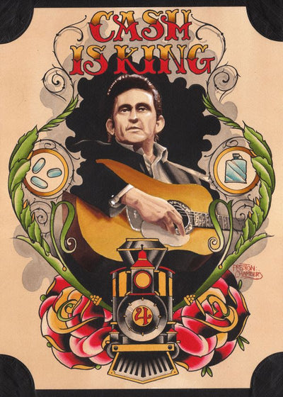 Johnny Cash plakat Default Title