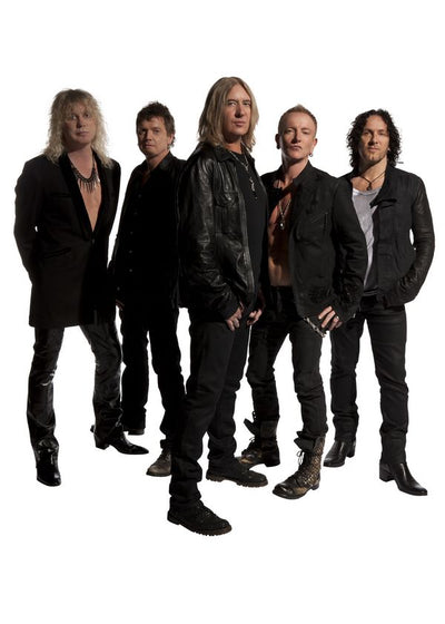 Def Leppard i bela pozadina Default Title