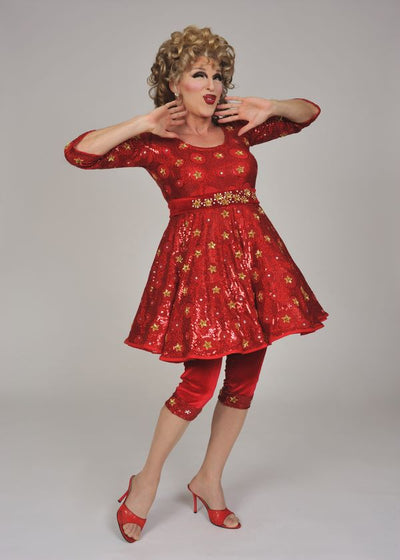 Bette Midler u crvenoj haljini Default Title