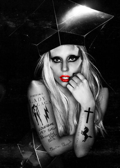 Lady Gaga tetovaze Default Title