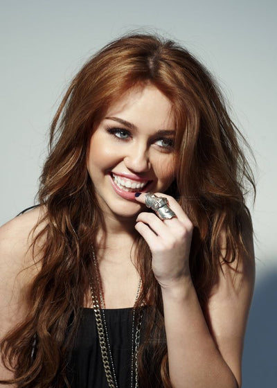 Miley Cyrus plava pozadina Default Title