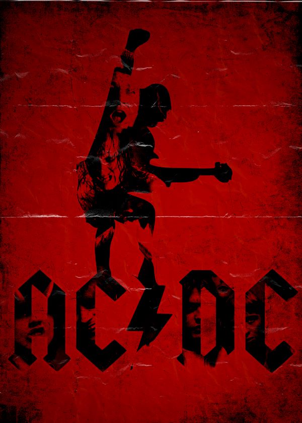 AC DC poster logo – Posteraj - štampa i uramljivanje