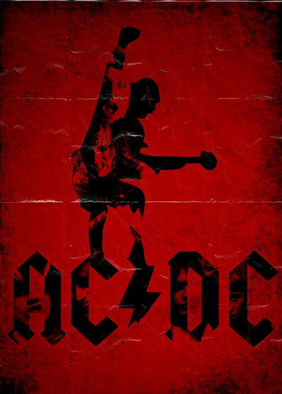 AC DC poster logo Default Title